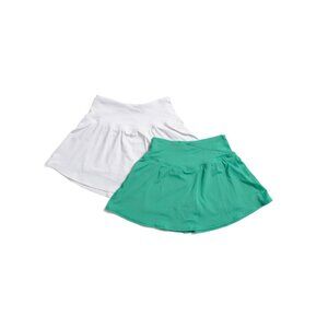 90 DEGREE BY REFLEX emerald 2pk Airlux Cross Fire Skort With Pockets